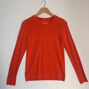 lululemon athletica Aries orange breeze by long sleeve